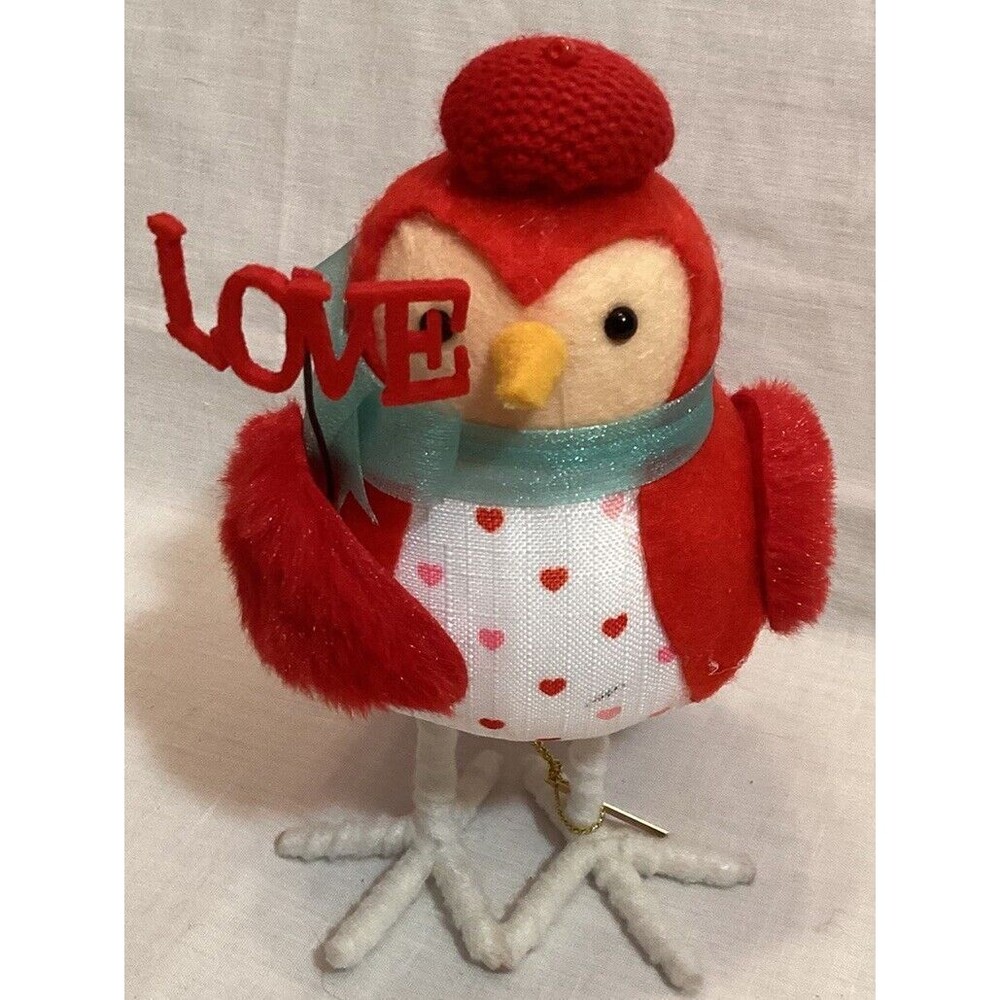 Target Bird Aerial 2023 Red Spritz Love Valentines Day Decor Featherly Friends